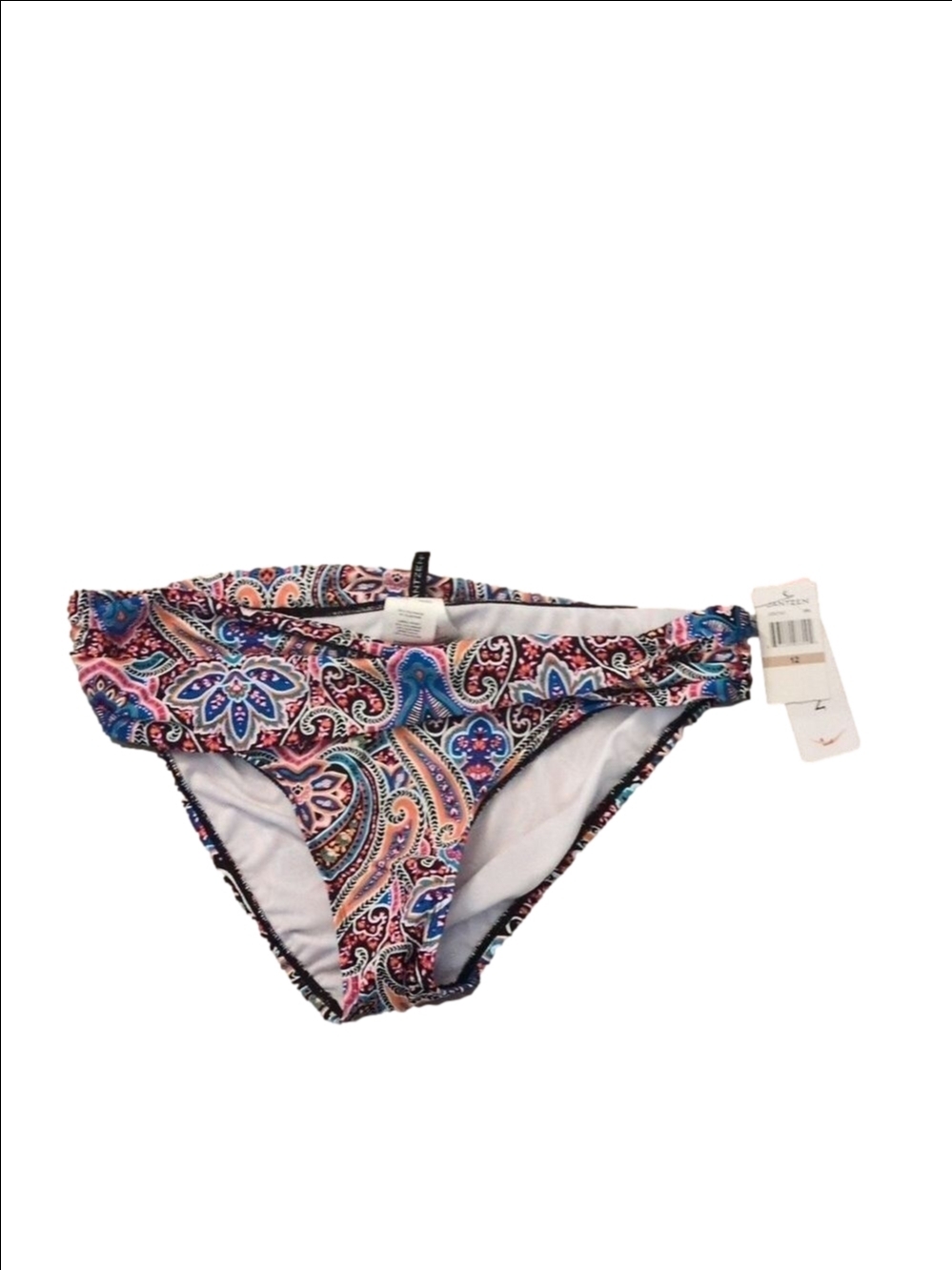 Jantzen Paisley swim bottoms size 12